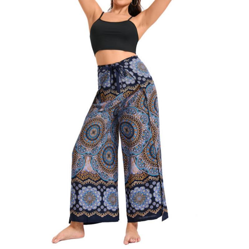 Olivenorma Women's Bohemian Butterfly Wide Leg Pants - image 15
