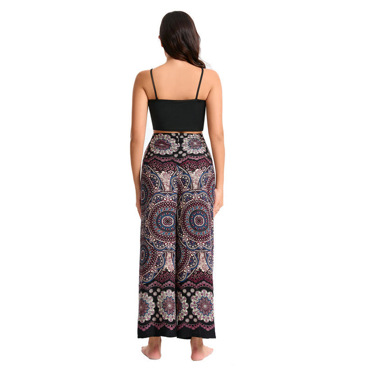 Olivenorma Women's Bohemian Butterfly Wide Leg Pants - image 12
