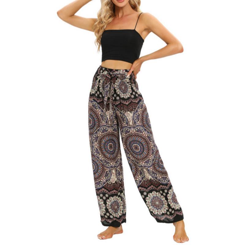 Olivenorma Women's Bohemian Yoga Lounge Pants - image 8
