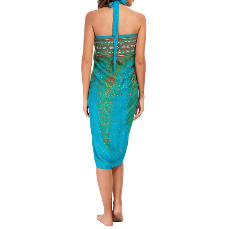 Olivenorma Women's One-Piece Wide Leg Wrap Dress - image 39