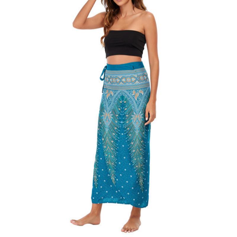 Olivenorma Women's One-Piece Wide Leg Wrap Dress - image 27