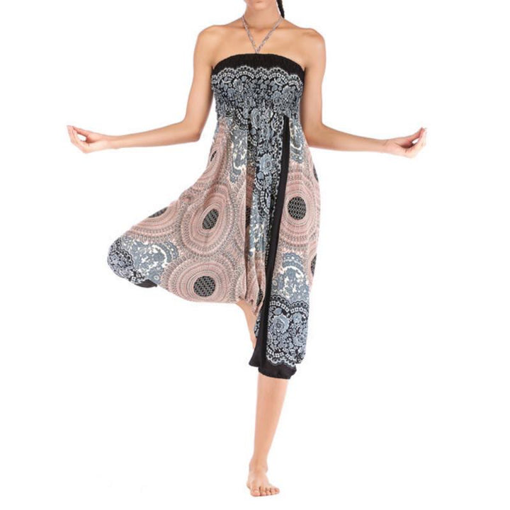 Olivenorma Women's Bohemian Relaxed Drop-Crotch Yoga Pants - image 33