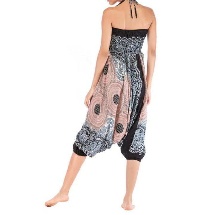 Olivenorma Women's Bohemian Relaxed Drop-Crotch Yoga Pants - image 34