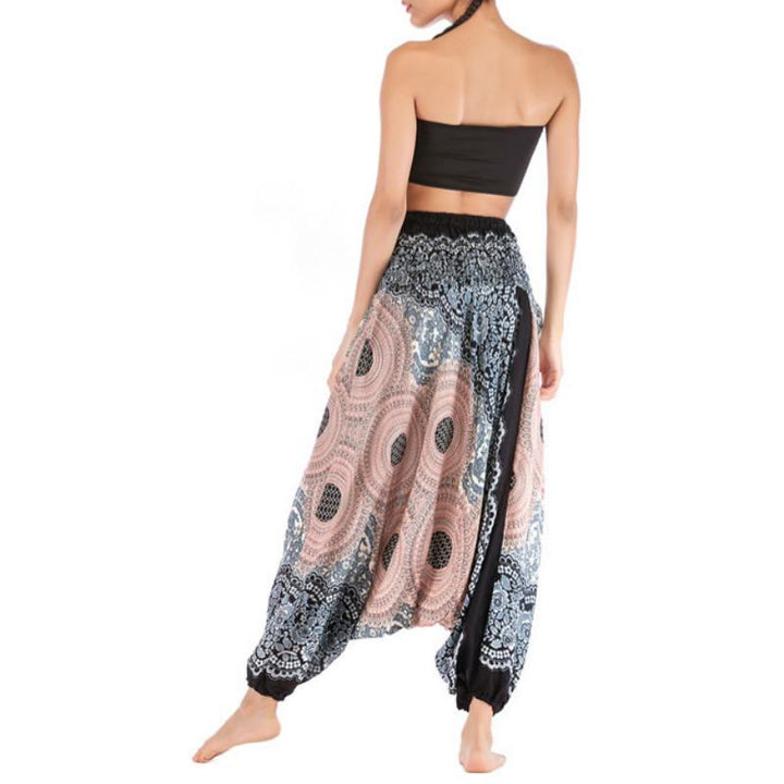 Olivenorma Women's Bohemian Relaxed Drop-Crotch Yoga Pants - image 31