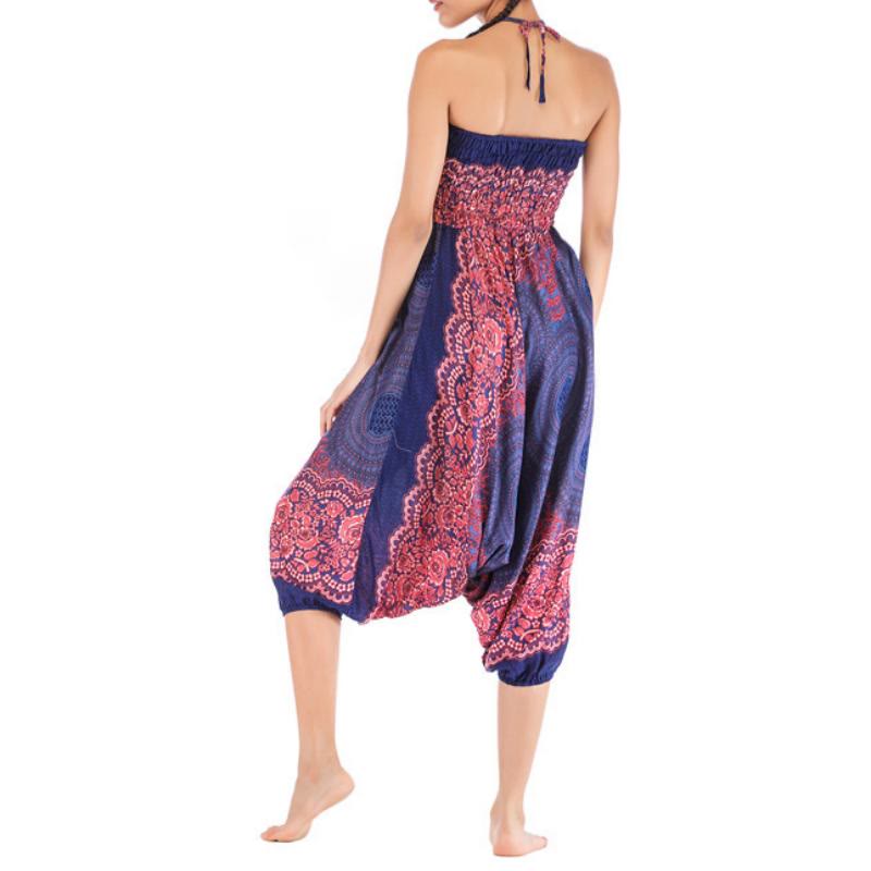 Olivenorma Women's Bohemian Relaxed Drop-Crotch Yoga Pants - image 25
