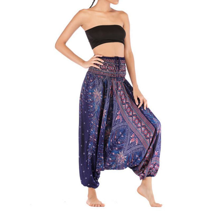 Olivenorma Women's Bohemian Drop-Crotch Yoga Pants - image 36