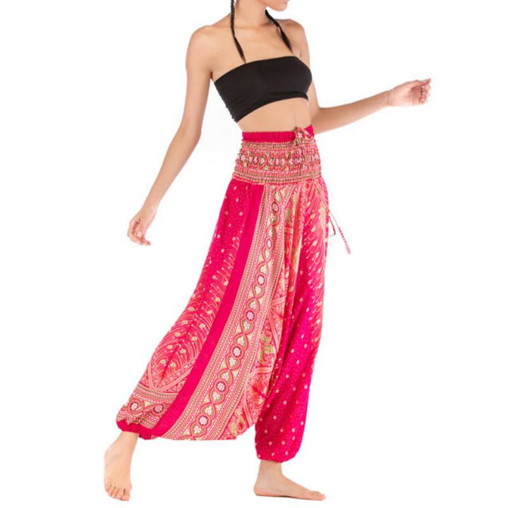 Olivenorma Women's Bohemian Drop-Crotch Yoga Pants - image 12