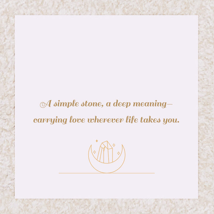 Olivenorma Simple Rectangular Birthstone Pendant Stainless Steel  Gift Card Necklace - Blue Zircon - Card 2 - image 2