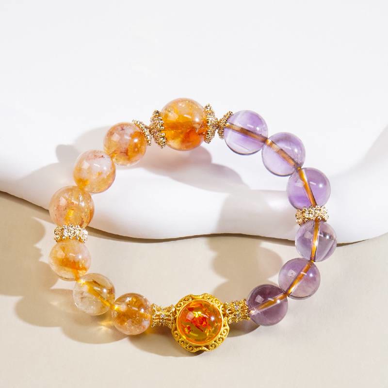 Olivenorma The Power Of Crystals For Luck & Money Bracelet - image 2