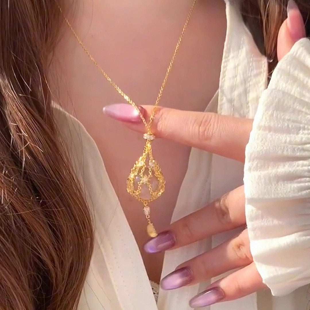 FREE Today: Dream Catcher Elegance Stunning Crystal Necklace Crystal Ball Necklace - image 9