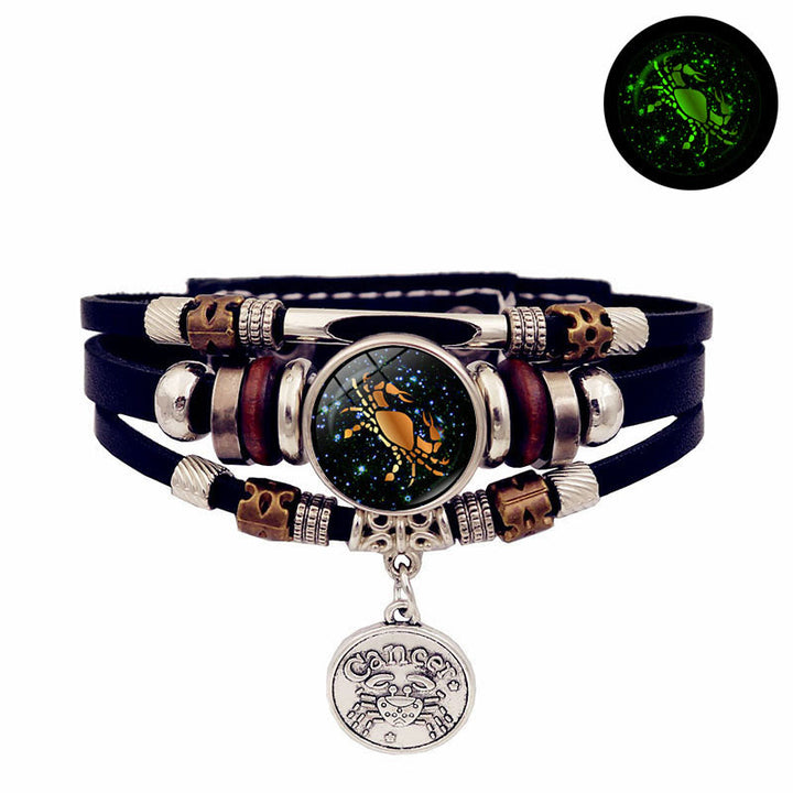FREE Today: 12 Constellations Glow-in-the-Dark Zodiac Bracelet - Cancer - image 6