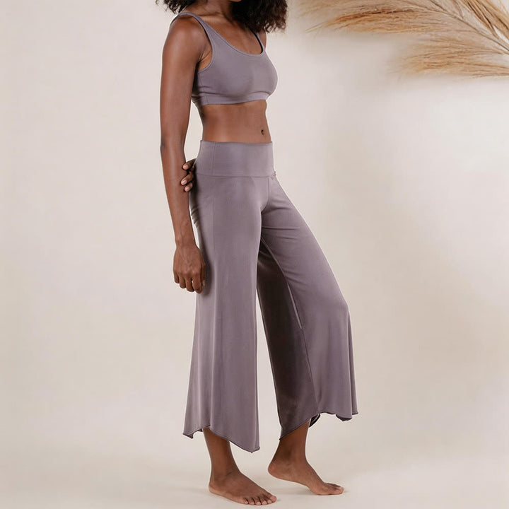 Olivenorma High-Waist Yoga Cropped Flare Pants - image 4