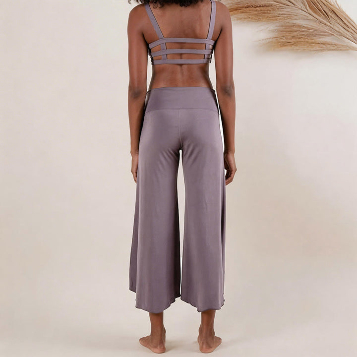Olivenorma High-Waist Yoga Cropped Flare Pants - image 5