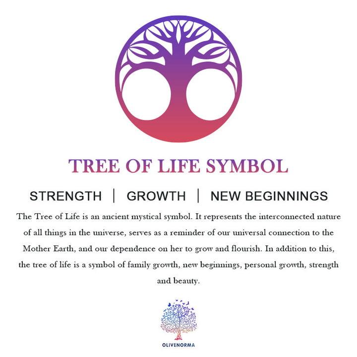 Olivenorma Crescent Moon Tree Of Life Metal Wall Decor - image 7