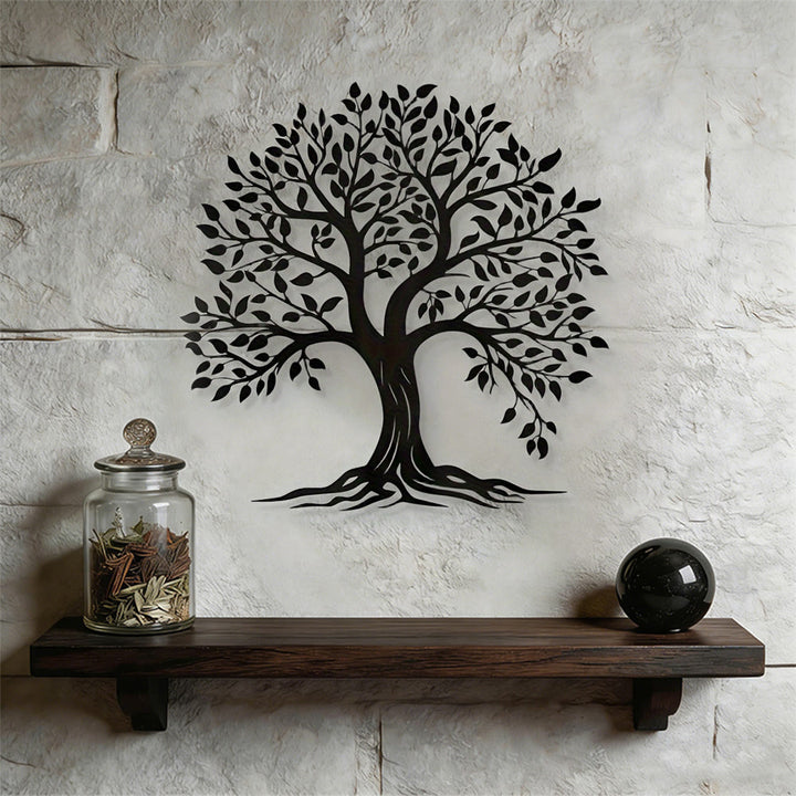 Olivenorma Minimalist Tree Of Life Metal Wall Decor - image 4