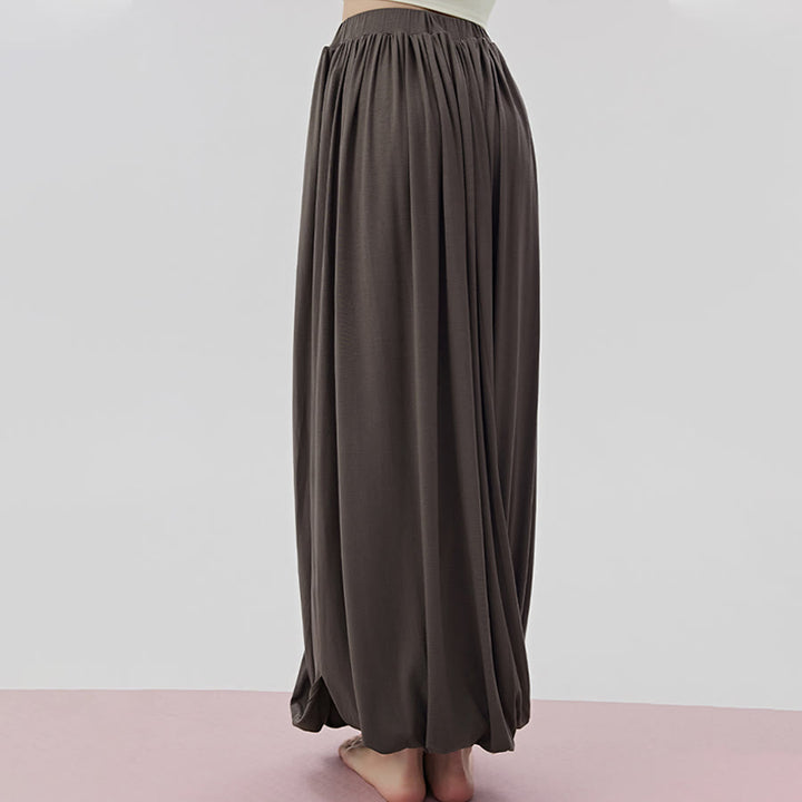 Olivenorma Harem High Waist Twisted Skirted Long Women's Yoga Pants - image 2