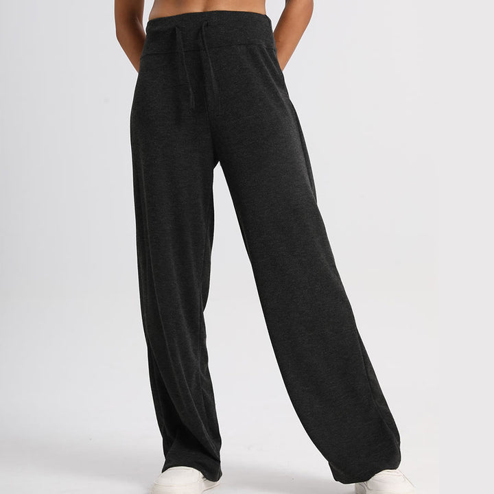 Olivenorma Wide Leg High Waist Drawstring Long Women's  Pants - image 7