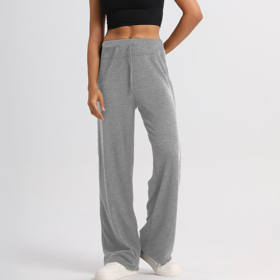 Olivenorma Wide Leg High Waist Drawstring Long Women's  Pants - image 13