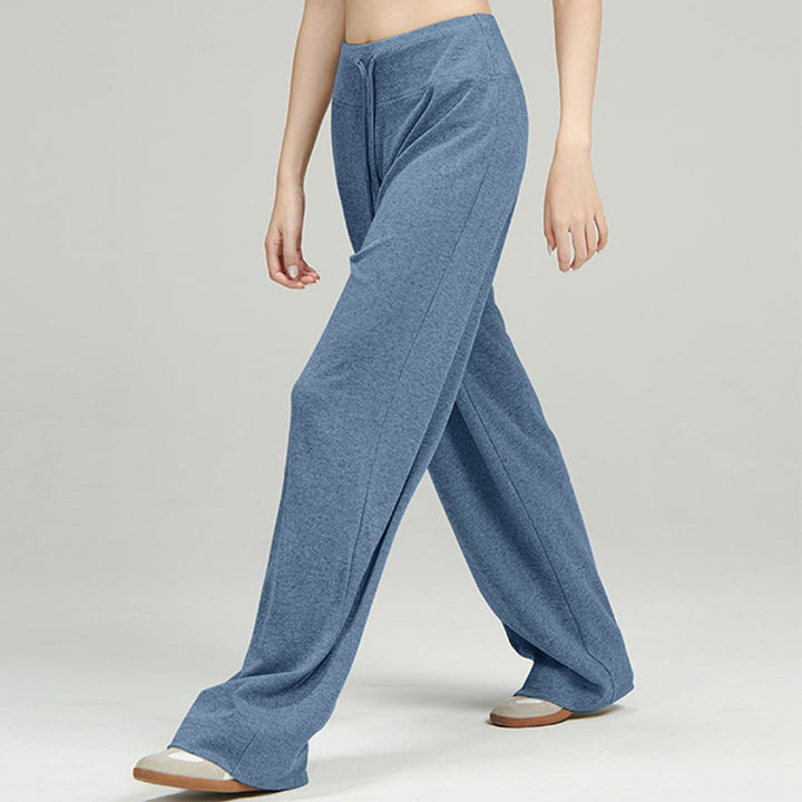 Olivenorma Wide Leg High Waist Drawstring Long Women's  Pants - image 1