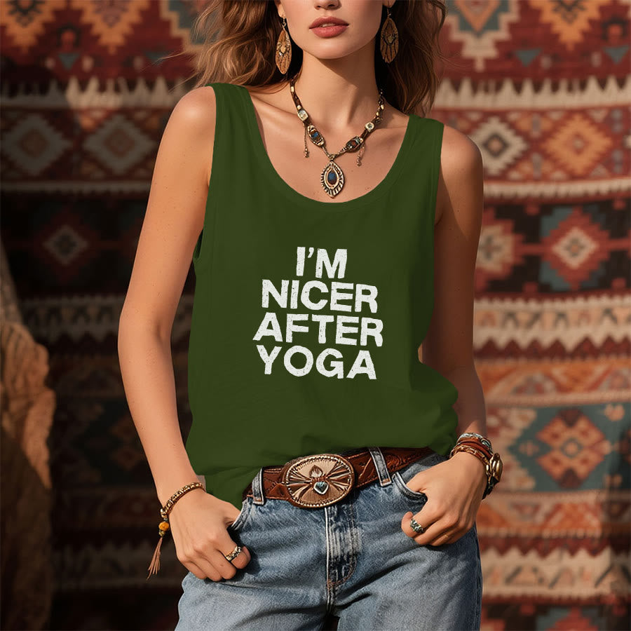 Olivenorma Graphic Print Slogan Women's Tank - image 13
