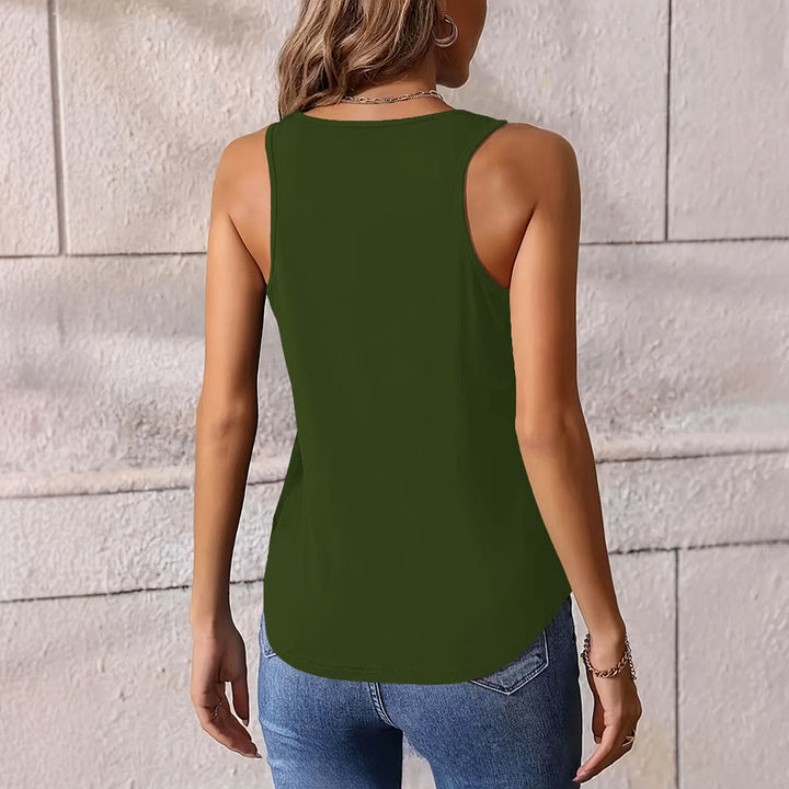 Olivenorma Peace Love Yoga Graphic Print Slogan Women's Tank - image 14
