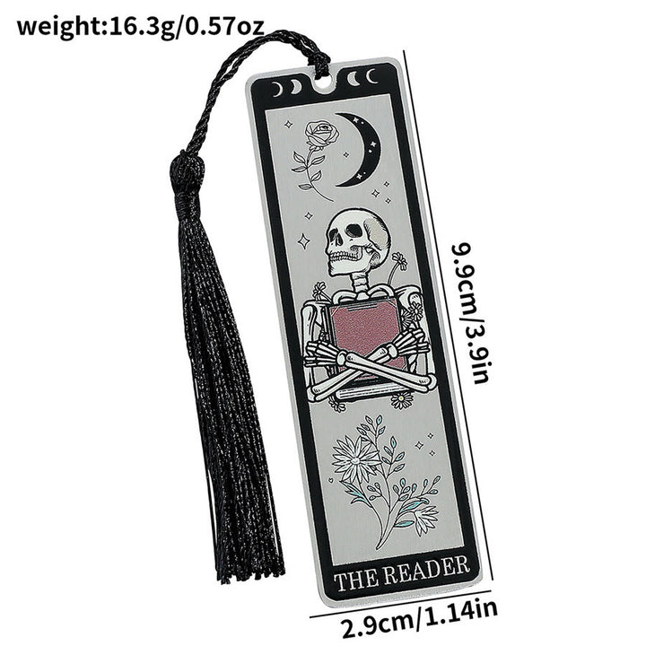 Olivenorma Tarot Style Skeleton Reader Bookmark - image 1