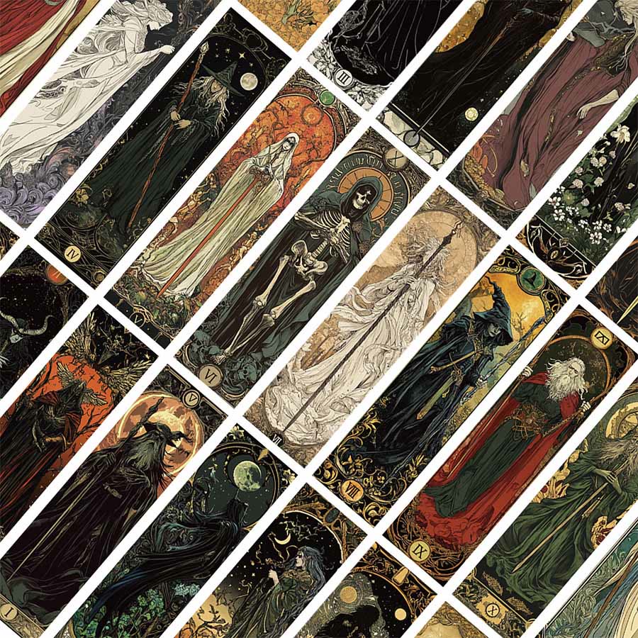 Olivenorma Mystical Wizard Sorcerer & Mythical Creature Bookmark - image 4