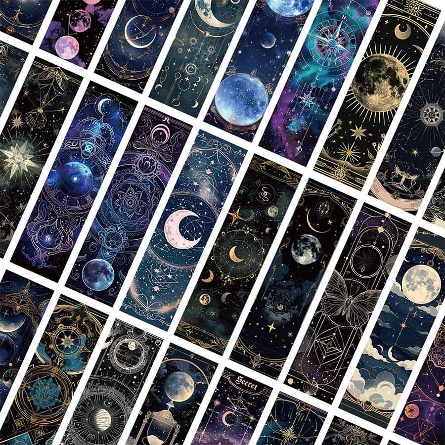 Olivenorma Celestial Moon Phase Astrological Bookmark - image 1