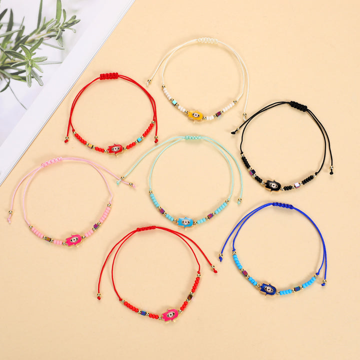 FREE Today: Fatima Eye Boho-Chic Adjustable Nylon Rope 12Pcs Bracelet Set - image 12
