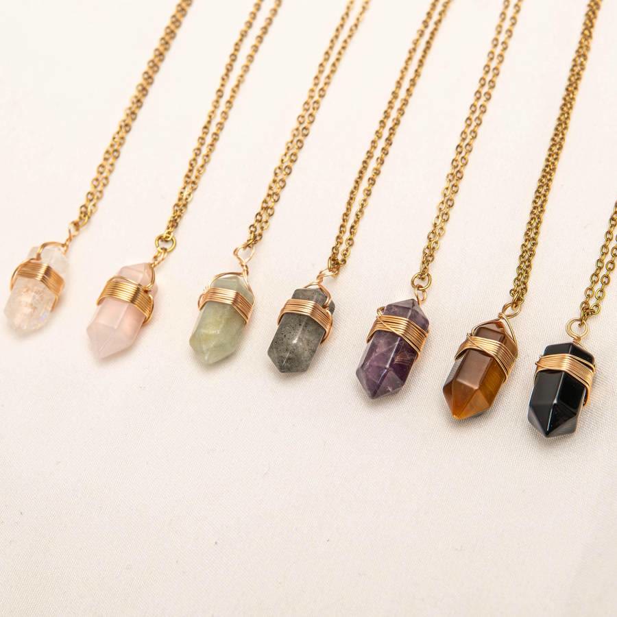 FREE Today: Wire Wrapped Crystal Pendant Necklace: Healing Gemstone Jewelry - image 19
