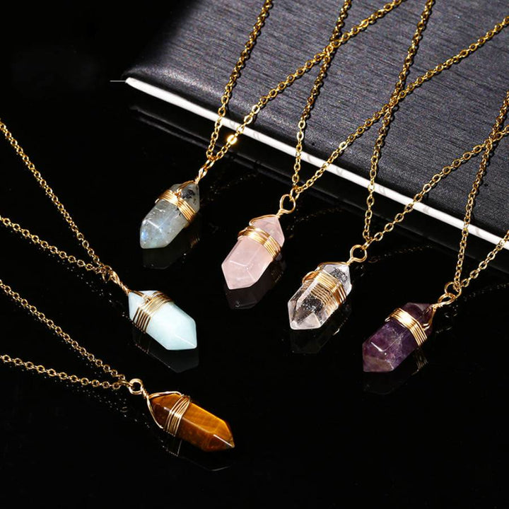 FREE Today: Wire Wrapped Crystal Pendant Necklace: Healing Gemstone Jewelry - image 20