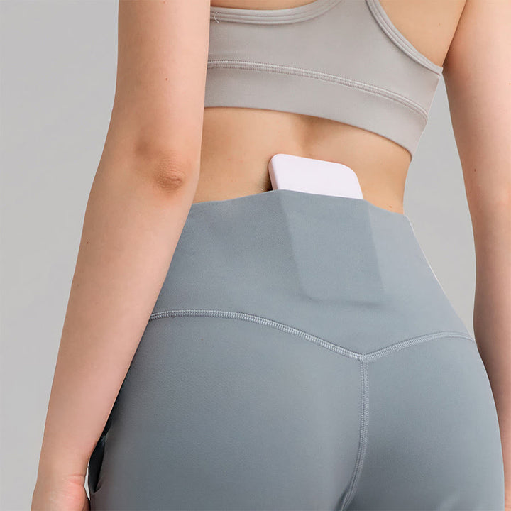 Olivenorma High Waist Capri Wide Leg With Pockets Yoga Fitness Women's Pants - image 2