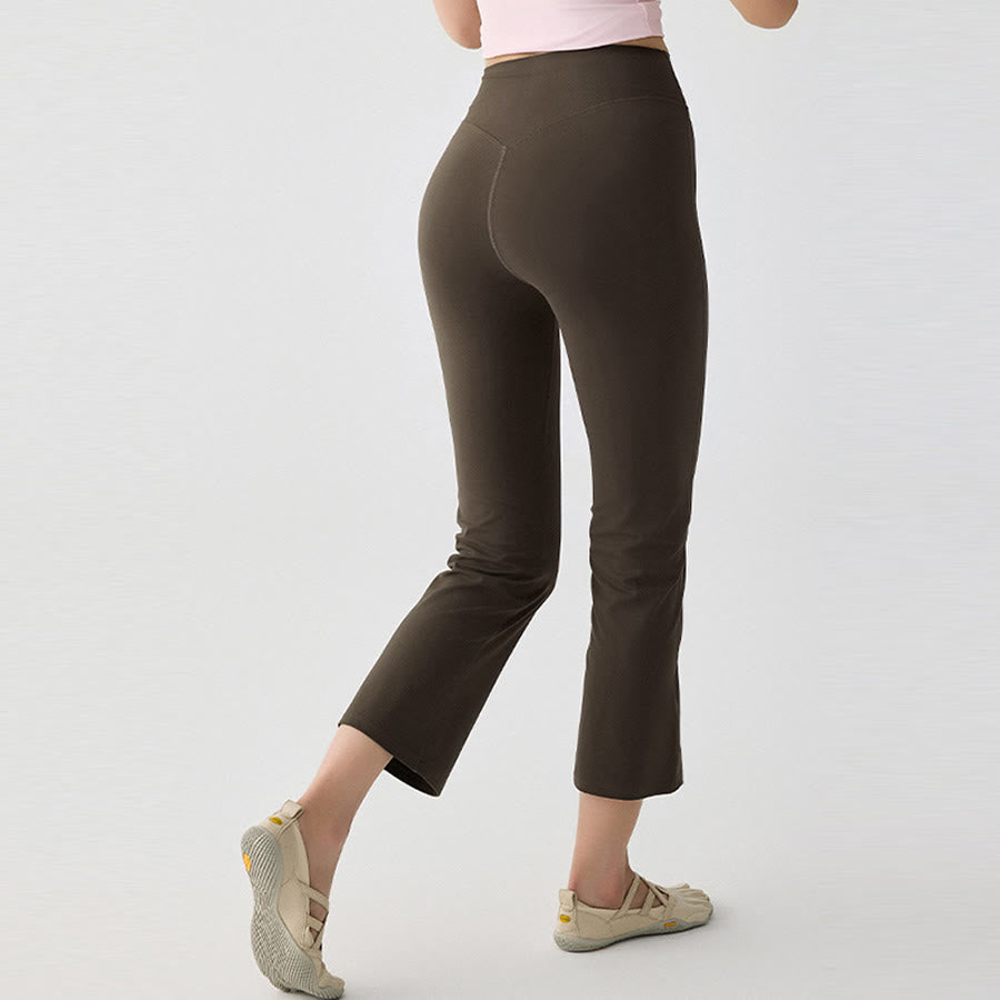 Olivenorma Fold Over Crossover Waist Loose Harem Jogger Yoga Women's Pants - image 2