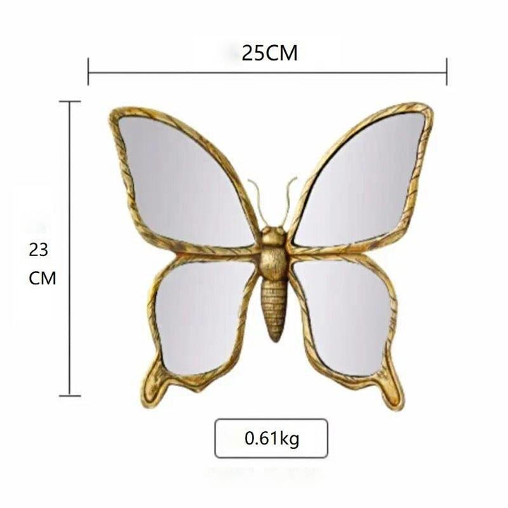 Olivenorma Stunning Dragonfly Wall Art For Home Retro Gold Resin Glasst Wall Hanging Decoration - image 13
