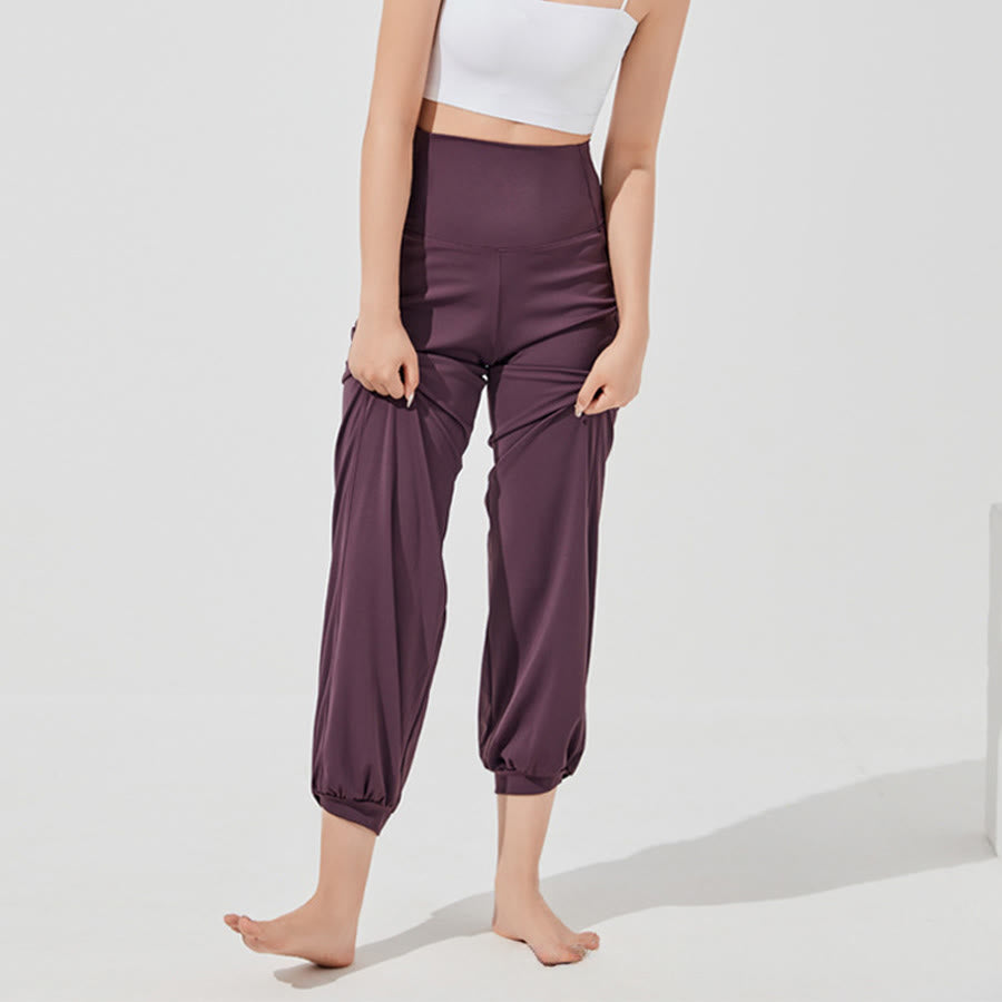 Olivenorma High Waist Ankle Length Harem Loose Yoga Women's Pants - image 5