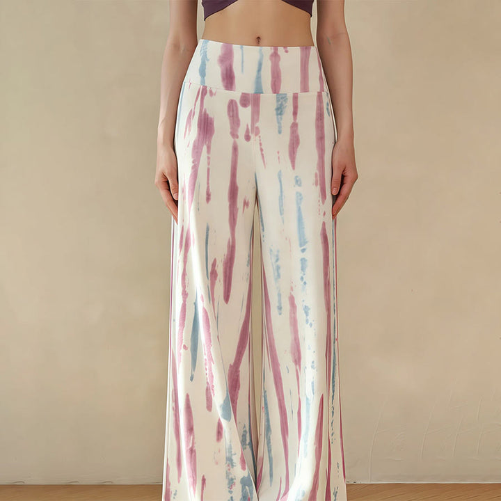 Olivenorma High Waist Wide Leg Flowy Casual Yoga Women's Pants - image 3