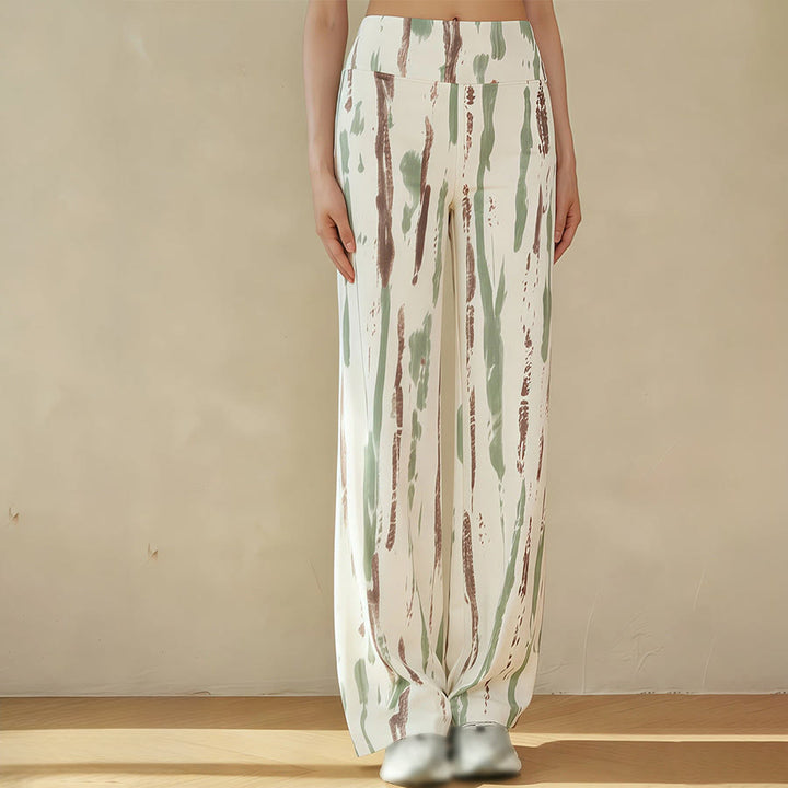 Olivenorma High Waist Wide Leg Flowy Casual Yoga Women's Pants - image 10