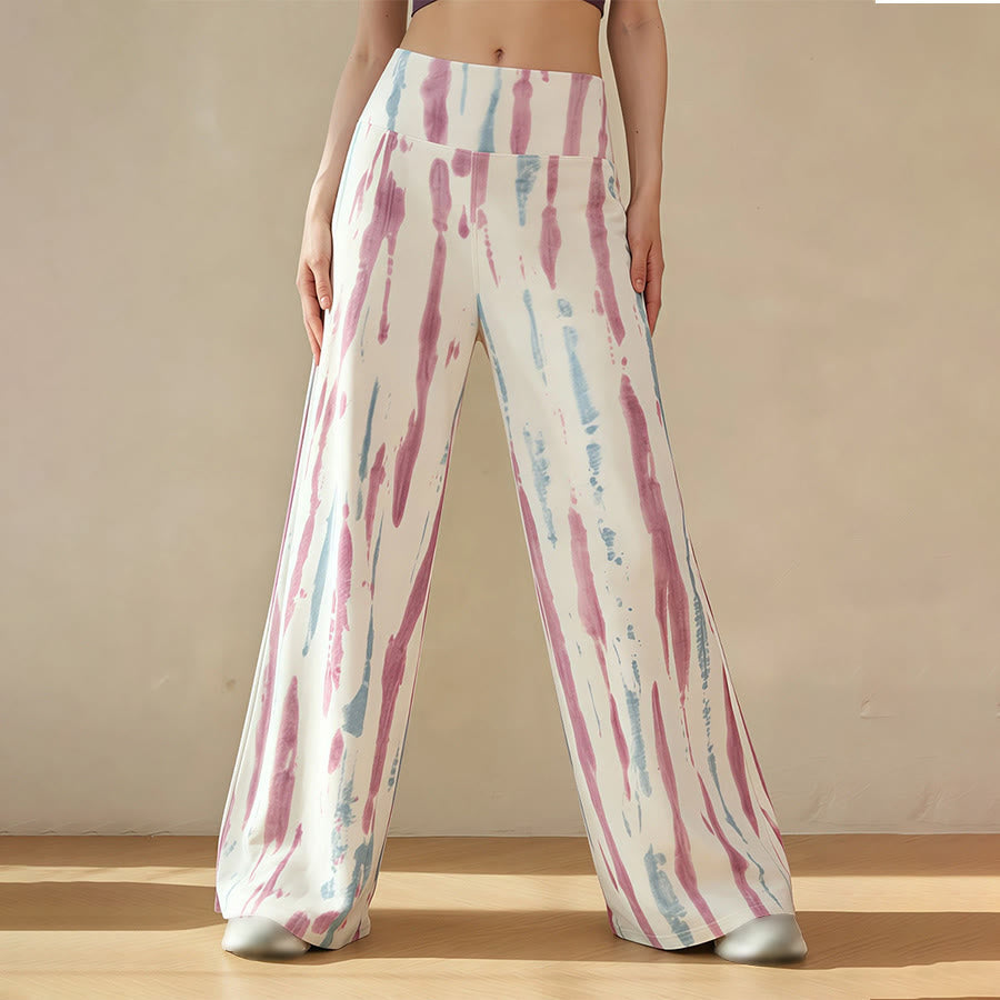 Olivenorma High Waist Wide Leg Flowy Casual Yoga Women's Pants - image 4