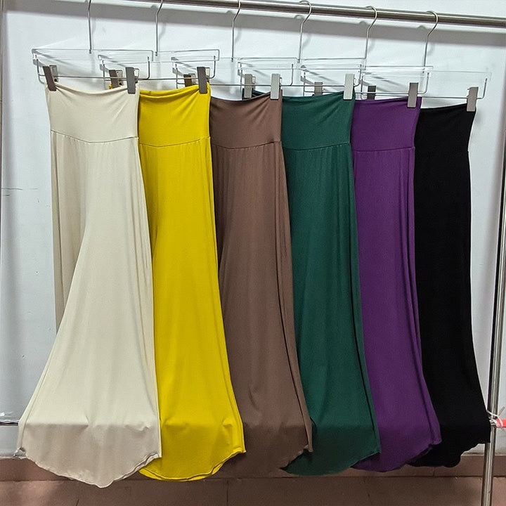 Olivenorma High Waist Shirred Loose Straight Leg Yoga Women's Pants - image 14
