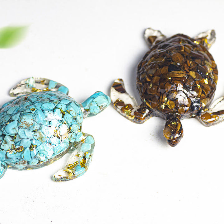 Olivenorma Calm & Steady Journey Turtle Gemstone Decoration - image 10