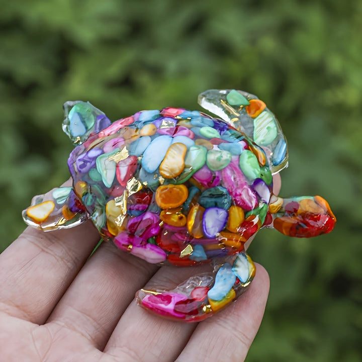 Olivenorma Calm & Steady Journey Turtle Gemstone Decoration - image 19