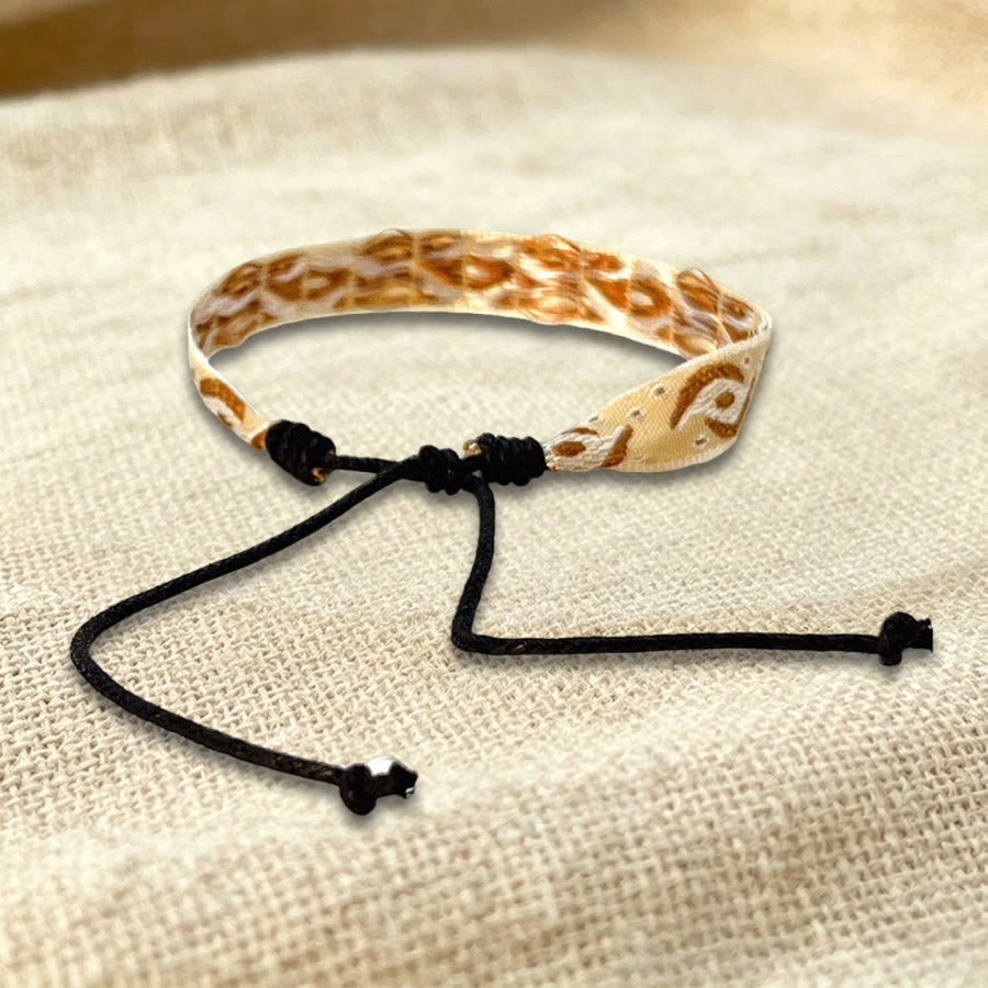 Olivenorma Multicolor Tribal Pattern Adjustable Friendship Braided Bracelet - image 10