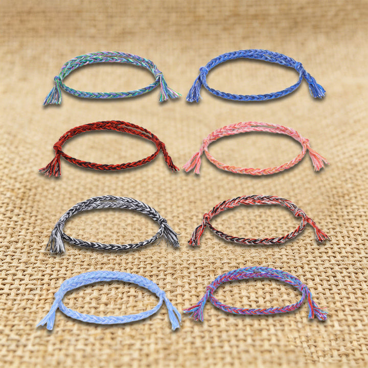 FREE Today: Bohemian Ethnic Pattern Handmade Cotton Thread Friendship Braided Bracelet - image 2