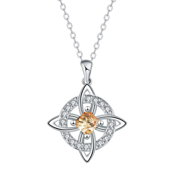 FREE Today: Birthstone Witches Knot Necklace - March - image 4