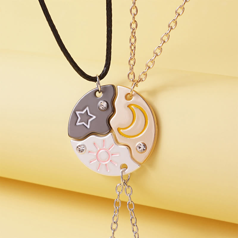 FREE Today: 3Pcs Star Moon Sun BFF Necklace Keychian - image 7