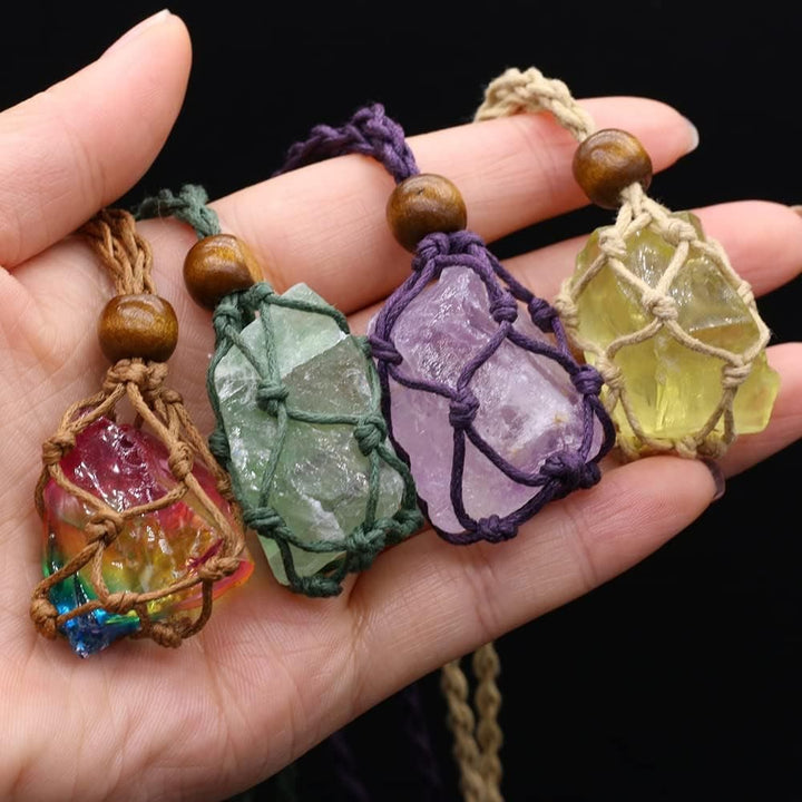 FREE Today: Boho Raw Stone Pendant Necklace - image 11