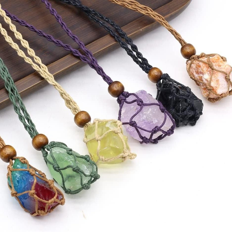 FREE Today: Boho Raw Stone Pendant Necklace - image 10