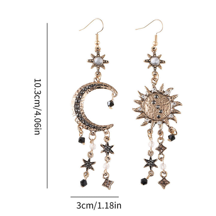 FREE Today: Retro Sun Moon and Stars Celestial Boho Earrings - image 4