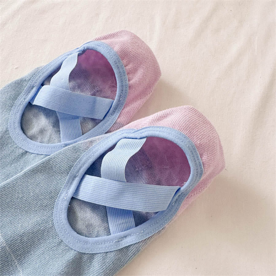 Olivenorma Comfortable Ballet Style Non-Slip Indoor Fitness Women's Yoga Socks - image 7