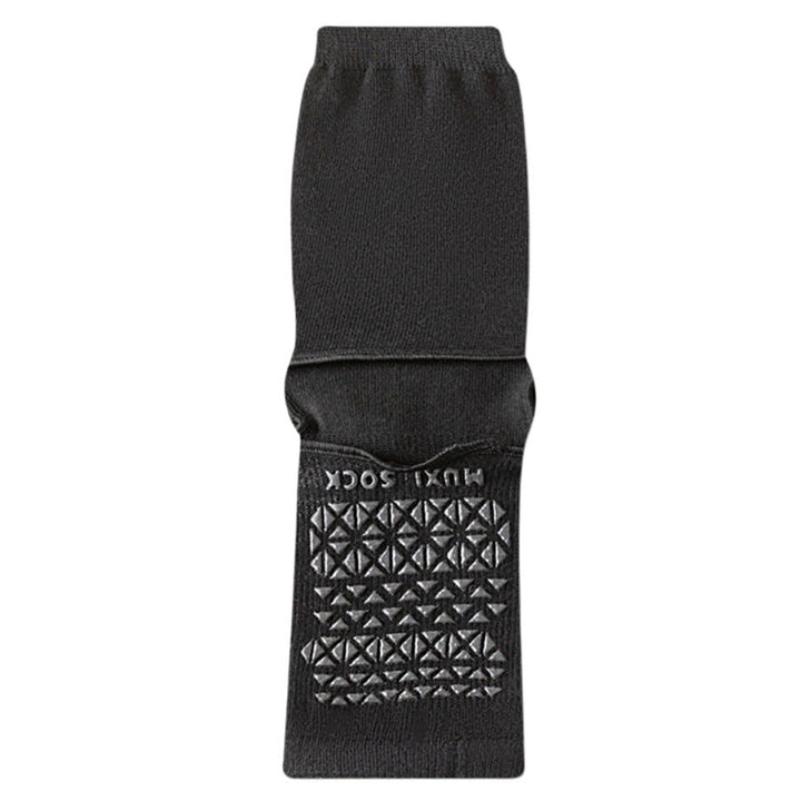 Olivenorma Breathable Mid-Calf Non-Slip Socks with Open Toe & Heel Women's Yoga Socks - Black - 10 Pairs - image 7